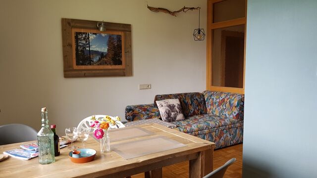 Ferienwohnung Weissensee, eetplek